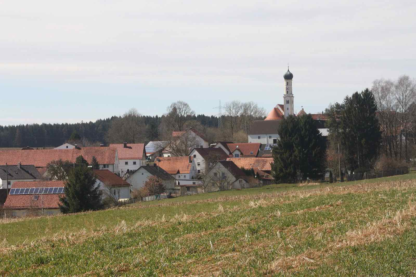 Ortsansicht von Reinhartshausen, Stadtteil von Bobingen