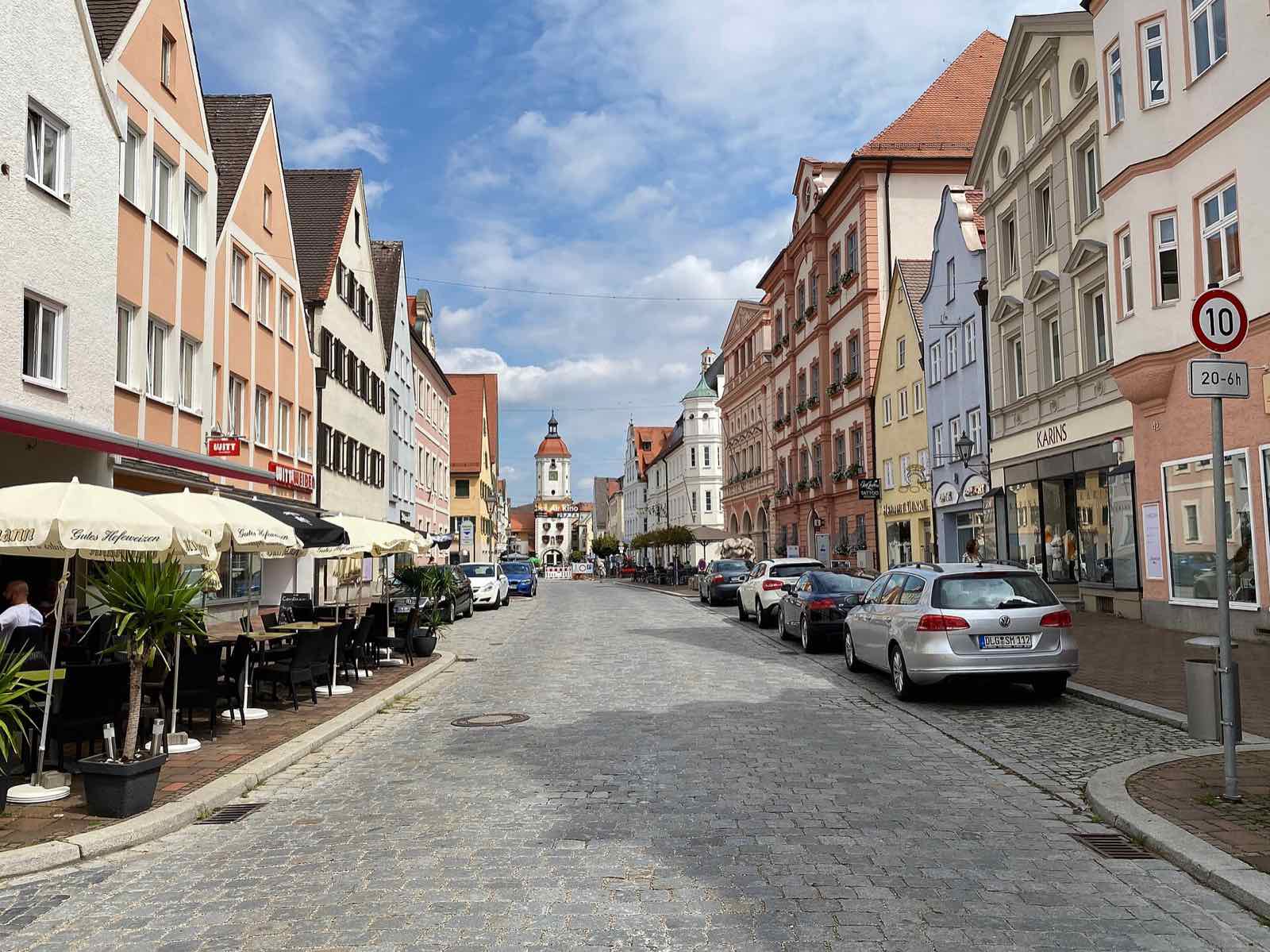 Königstraße in Dillingen an der Donau