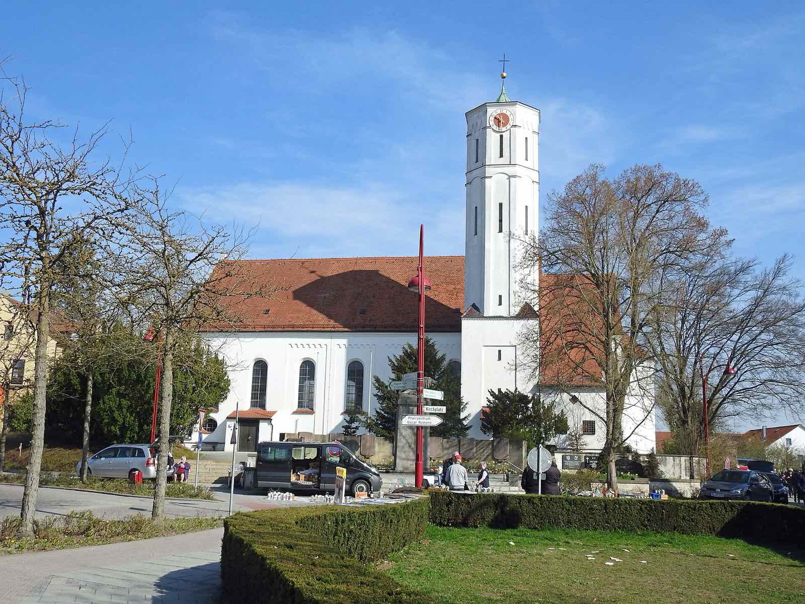 Stadtpfarrkirche St. Jakobus am Kirchplatz in Gersthofen