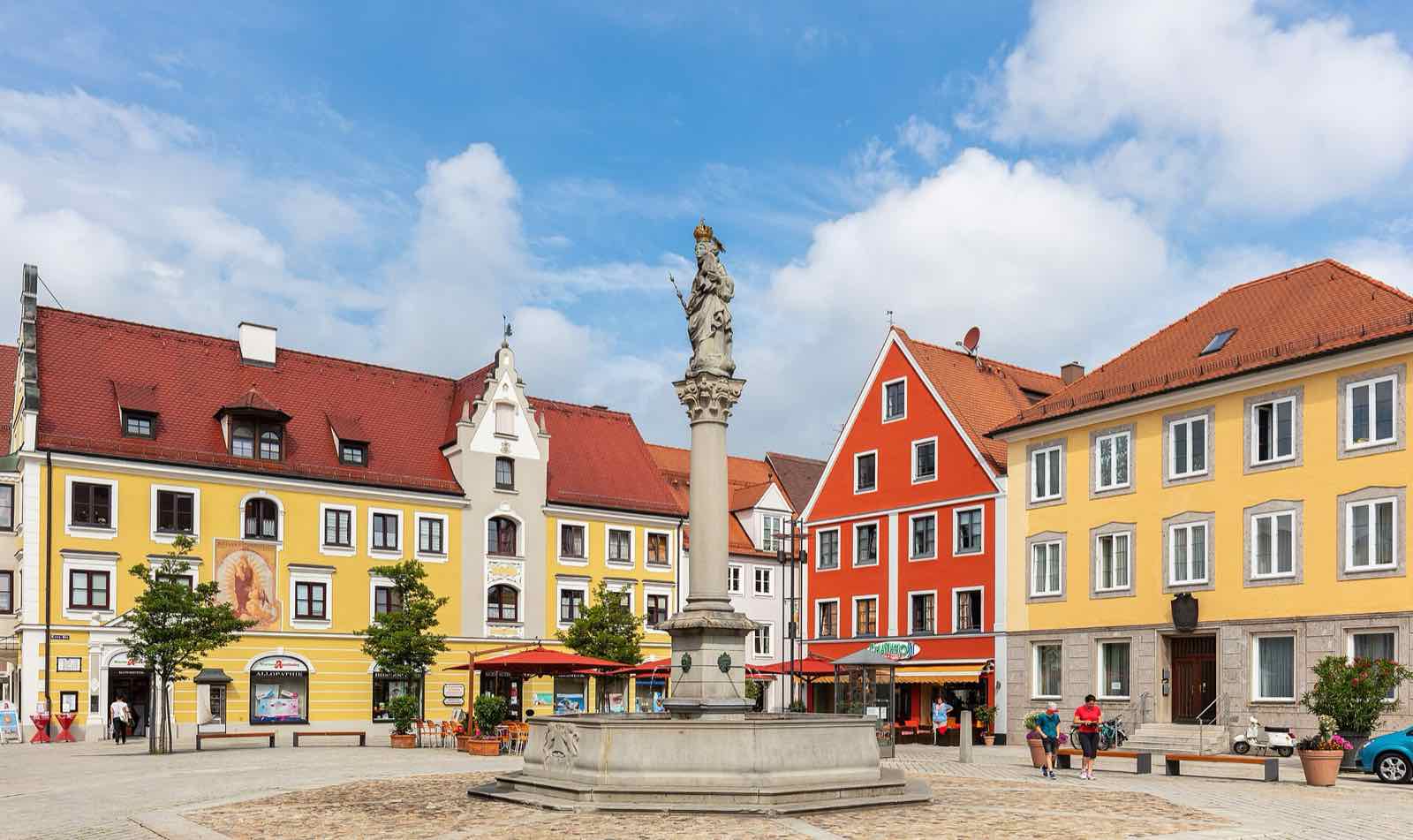 Marienplatz in Mindelheim